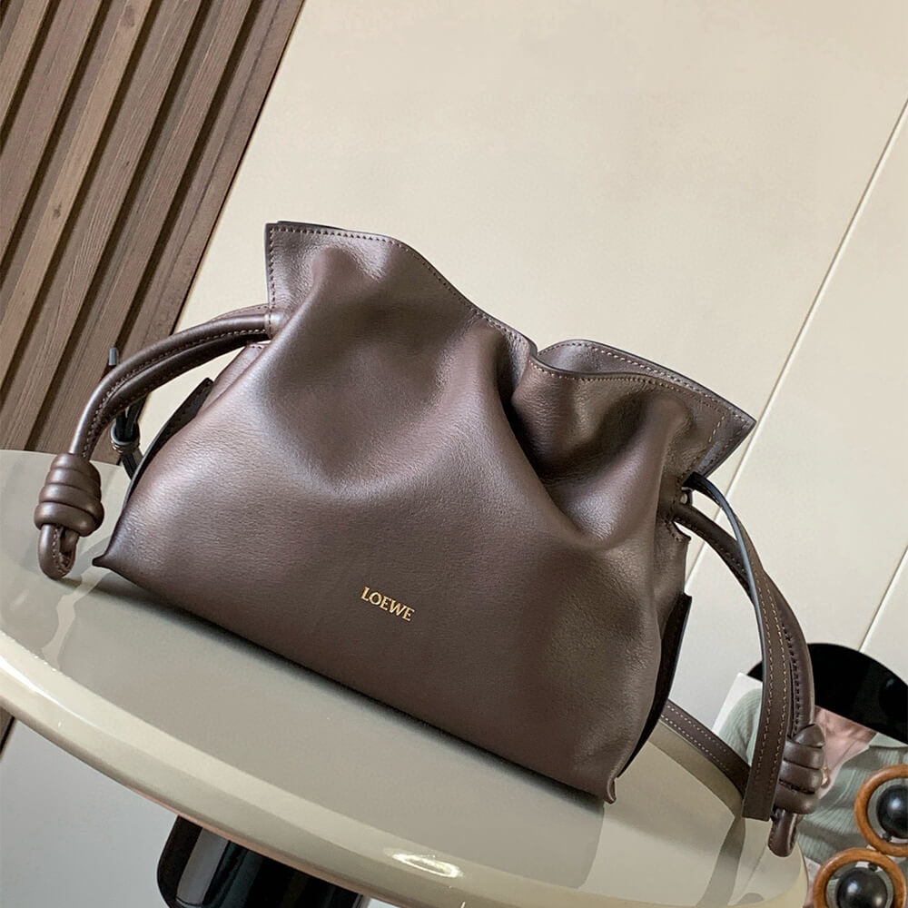 Loewe Mini Flamenco clutch in nappa calfskin(HIGH-END GRADE)